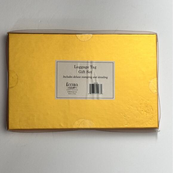 Eccolo WOrld Traveller Luggage Gift Set Accessories  Three Pack - Picture 5 of 5